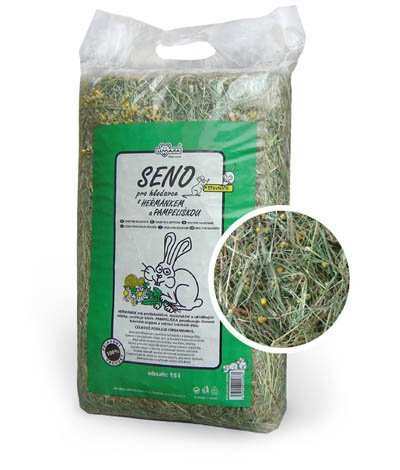 Seno s harmančekom a púpavou 15l