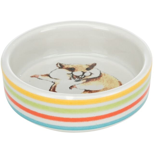 Keramická miska s motívom škrečka 80 ml/ 8 cm
