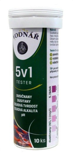 Vodnář Tester 5v1 10ks proužků