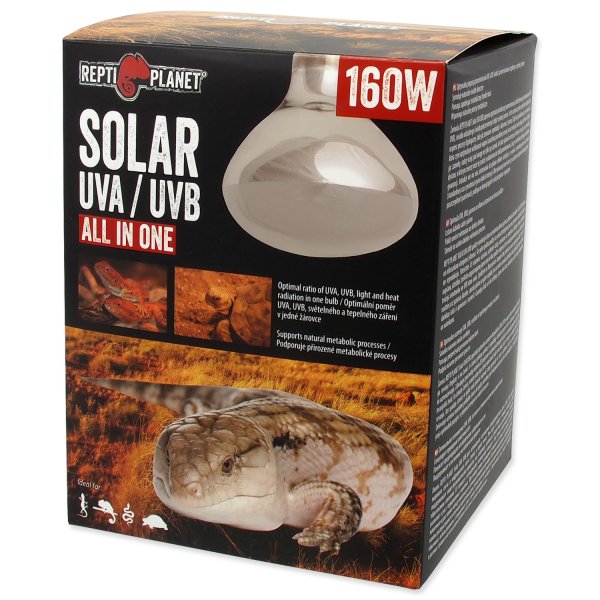 Žiarovka REPTI PLANET Solar UVA &UVB 160W