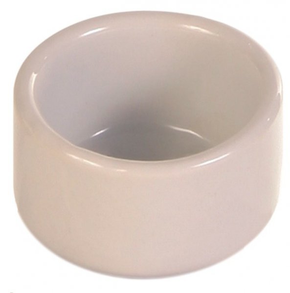 Keramické krmítko miska guľatá 25 ml/5 cm