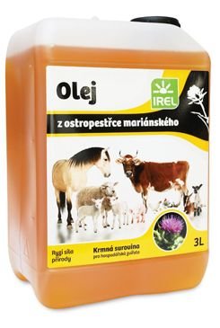 Olej z pestreca mariánskeho 3l
