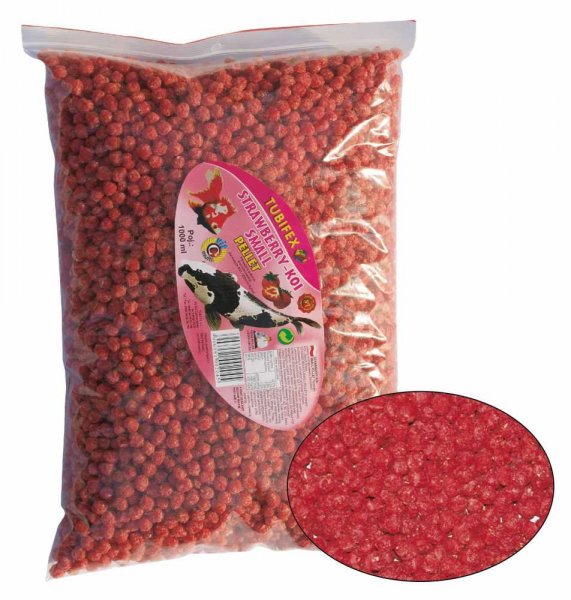 KOI STRAWBERRY PELLET kuličky 1lt.