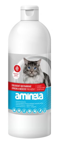 Aminela Clean Ekologický odstraňovač zápachu a nečistôt pre mačky 1L