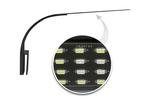 CAT-GATO LED osvetlenie 24 leds čierne 