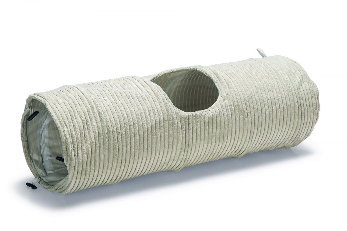 Designed by Lotte Tunel pro kočky světlé šedý 75x25x25cm