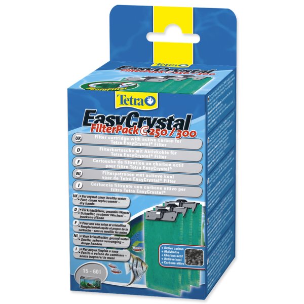Náplň aktívneho uhlia TETRA EasyCrystal Box 250 / 300 3ks