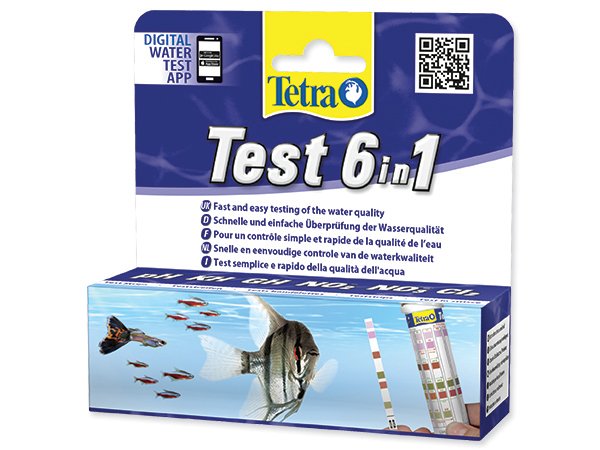 Tetra Test 6 in 1 25 ks
