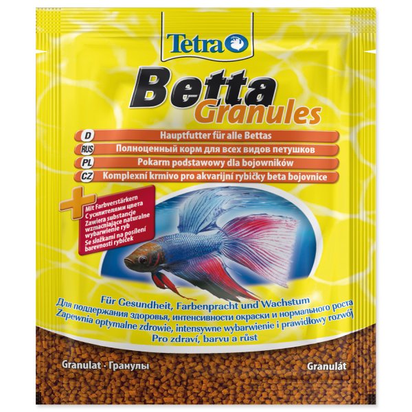 Tetra Betta granules vrecko 5g