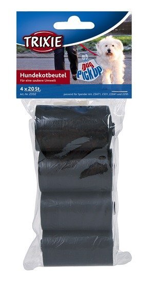 Náhradné vrecká na psie exkrementy plast.