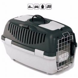 Prepravka Gulliver 3 DELUXE, 61x40x38cm, sivá