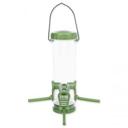 Záhradné závesné automatické krmítko 4 otvory 450ml/23cm