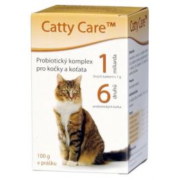 Catty Care Probiotiká pre mačky a mačiatka plv 100g