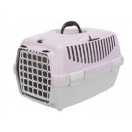 Transportný box CAPRI I, 32x31x48cm - svetlo šedá/svetlá lila