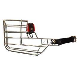 Náhubok kovový Pudel, Jazvečík - pes, chróm 80 x 95 x 95 mm