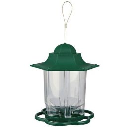 Vonkajšie záhradné plastové krmítko LUCERNA 1,4 l/22 cm