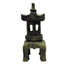 Dekorácia do akvária - Letný dom Duvo+ 4,5 x 4,5 x 10,5 cm