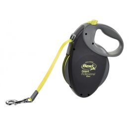Vodítko FLEXI Giant Professional L 10m/50kg Opasok Neon