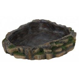 Miska na vodu a kŕmenie pre plazy 24 x 5,5 x 20 cm