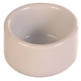 Keramické krmítko miska guľatá 25 ml/5 cm