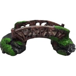 Dekorácia do akvária - most 10x4,5x3,5cm Duvo+