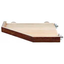 Natural Living rohová platforma 17 x 17 cm, napr. myš, škrečok