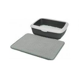 Podložka pred mačacie WC, EVA, 40x55cm, šedá