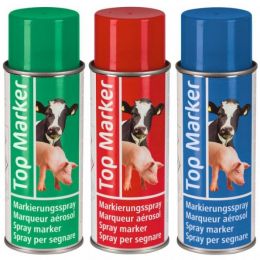 Sprej značkovací TopMarker, 400 ml, modrá  