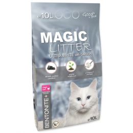 Mačkolit MAGIC LITTER Bentonite Ultra White with Carbon 10l