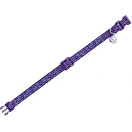 Nobby Design Lilac obojok s rolničkou pre mačky fialový 1ks