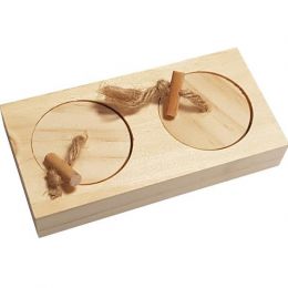 Hračka hlod. interaktívny Cas 12x6x2, 5cm Duvoplus