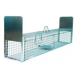 Profesionálna pasca na líšky, kuny, vydry a mačky TRAP ST130x34x34V2