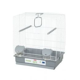 Klietka vtáky PRIMO Carla 40cm biela/sivá Zolux