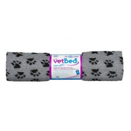 Vetbed protišmyk / Drybed sivý packy 75 x 50 cm DELUXE, vlas 30 mm