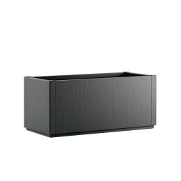 Truhlík, vyvýšený záhon STEFANPLAST ETHICA 80 tmavo šedá