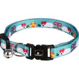 Obojok cat Arwen 20-35cm modrý Flamingo